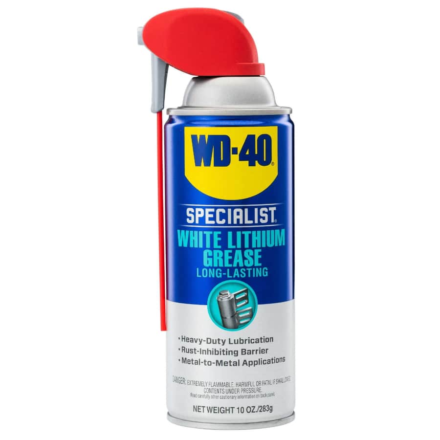 WD-40 Specialist 10-oz. Protective White Lithium Grease Spray for $7