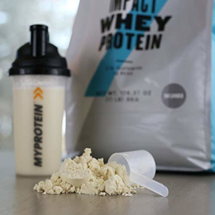 Myprotein Impact Whey Protein Powder, Unflavored, 5.5 Lb (100 Servings) for $31 Myprotein Impact Whey Protein Powder, Unflavored, 5.5 Lb (100 Servings) for $31