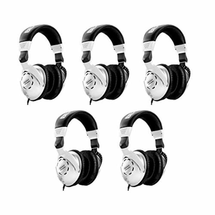 Behringer 5 Pack HPS3000 High-Performance Studio Headphones for $133
