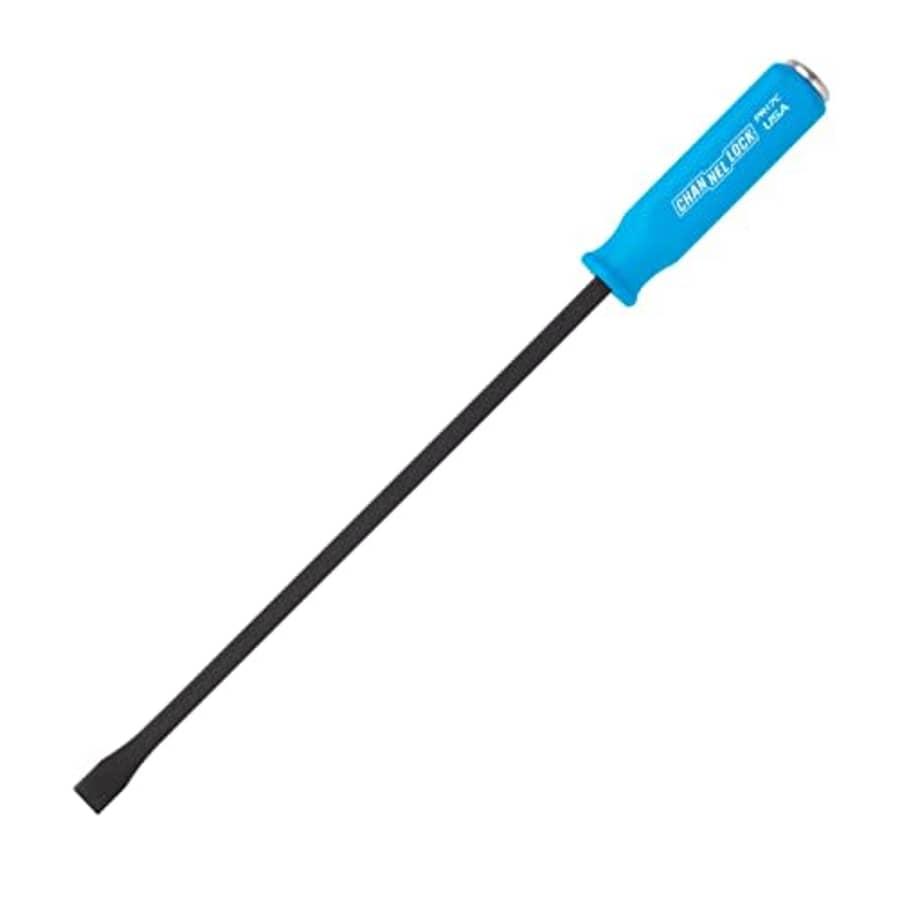 CHANNELLOCK 5/8 x 12-inch Professional Pry Bar, 17-inch Overall Length, Made in USA, Molded 4-Sided for $17 CHANNELLOCK 5/8 x 12-inch Professional Pry Bar, 17-inch Overall Length, Made in USA, Molded 4-Sided for $17