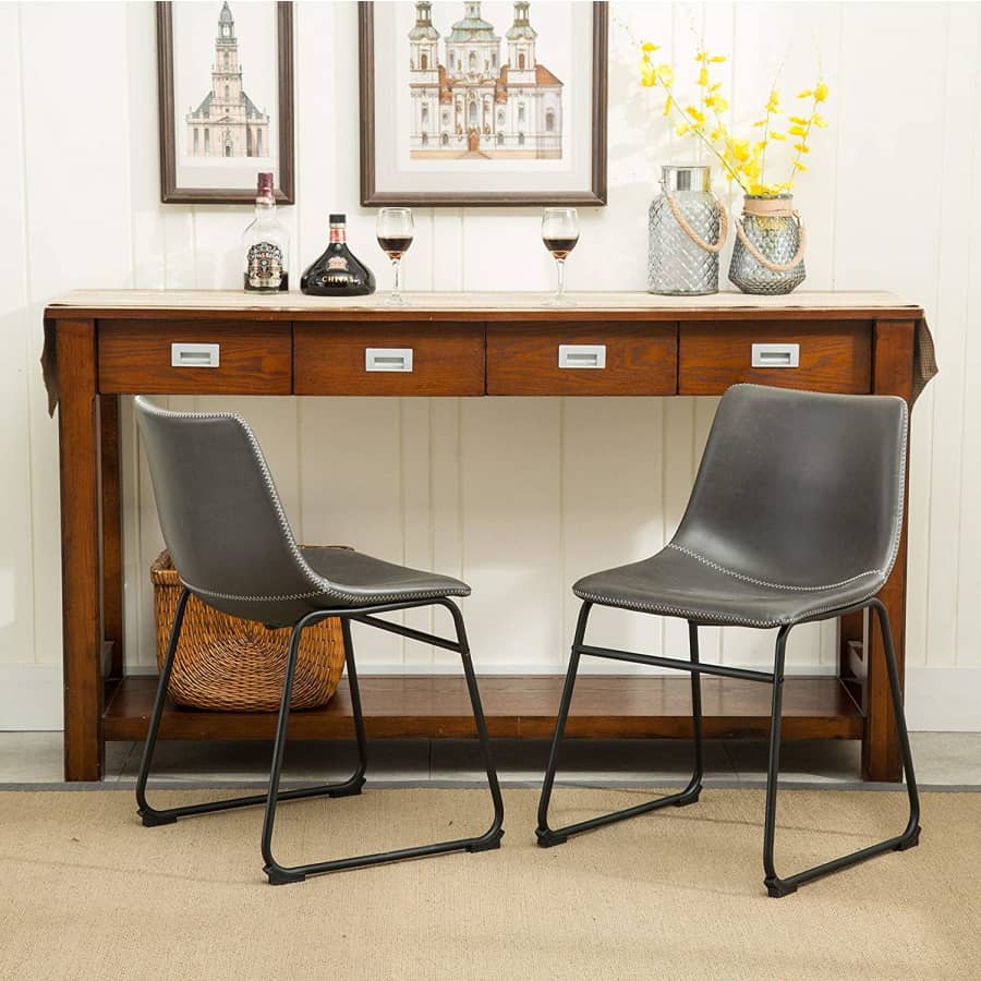 Roundhill Furniture Lotusville Dining Chairs 2-Pack for $105 Roundhill Furniture Lotusville Dining Chairs 2-Pack for $105