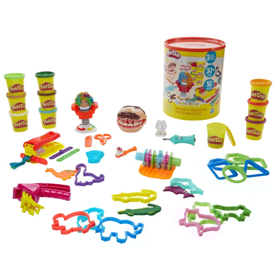 Play-Doh Big Time Classics Canister Bundle of 3 Playsets for $60