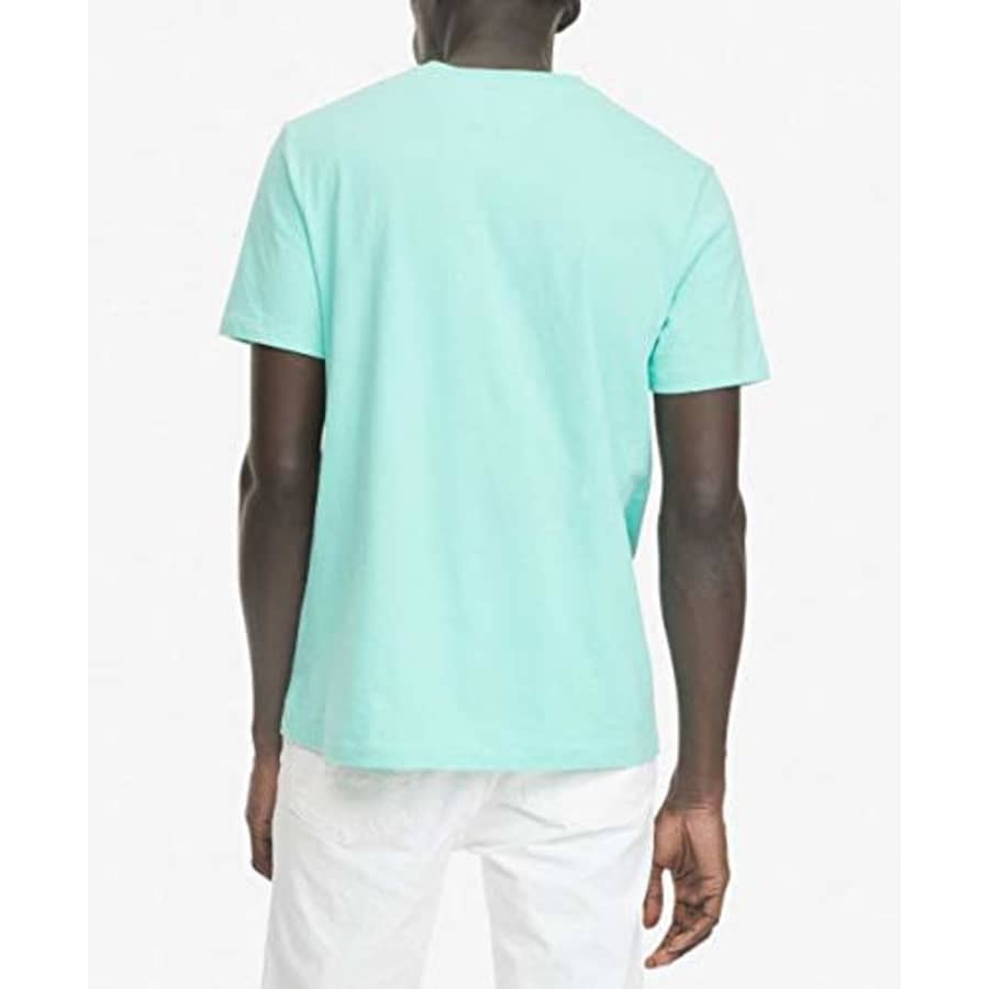 Tommy Hilfiger Men's THD Short Sleeve Logo T Shirt, Pool Blue-PT, XXL for $17