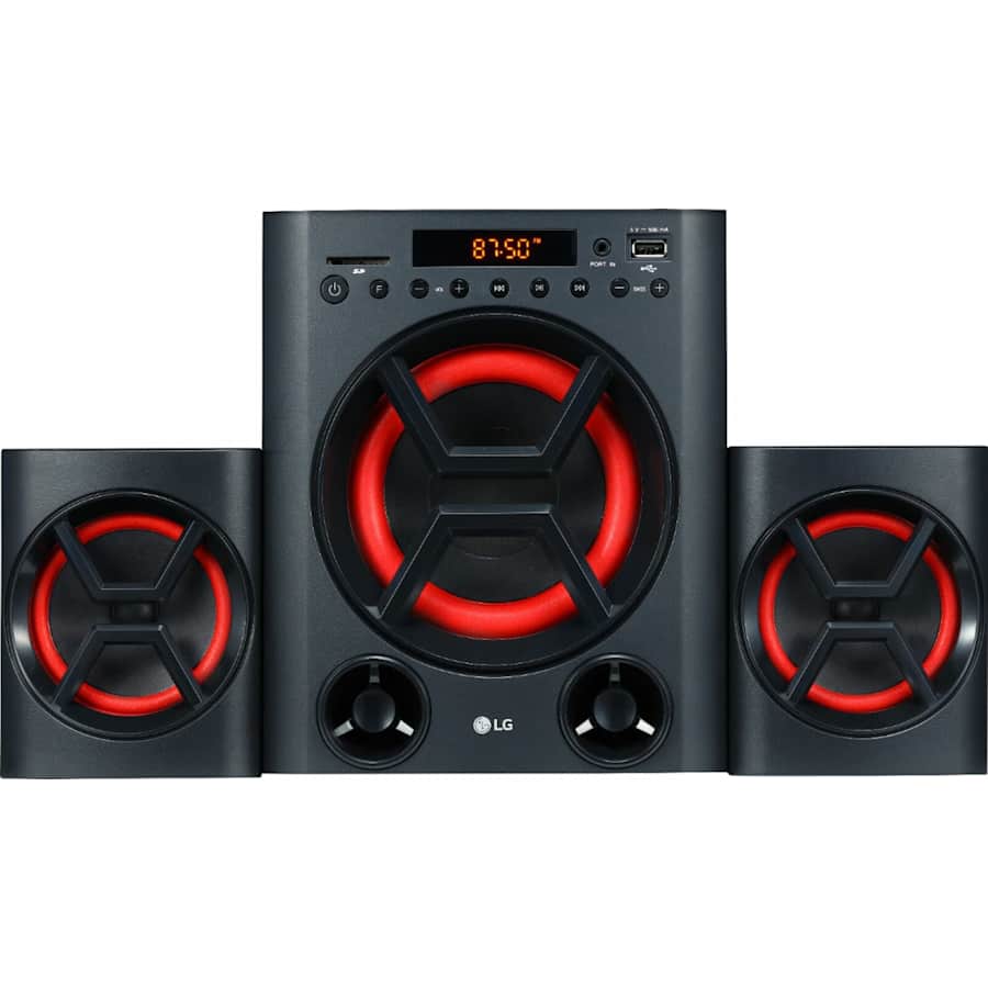 LG XBOOM 40W Speaker System and Subwoofer Combo Set for $50 LG XBOOM 40W Speaker System and Subwoofer Combo Set for $50