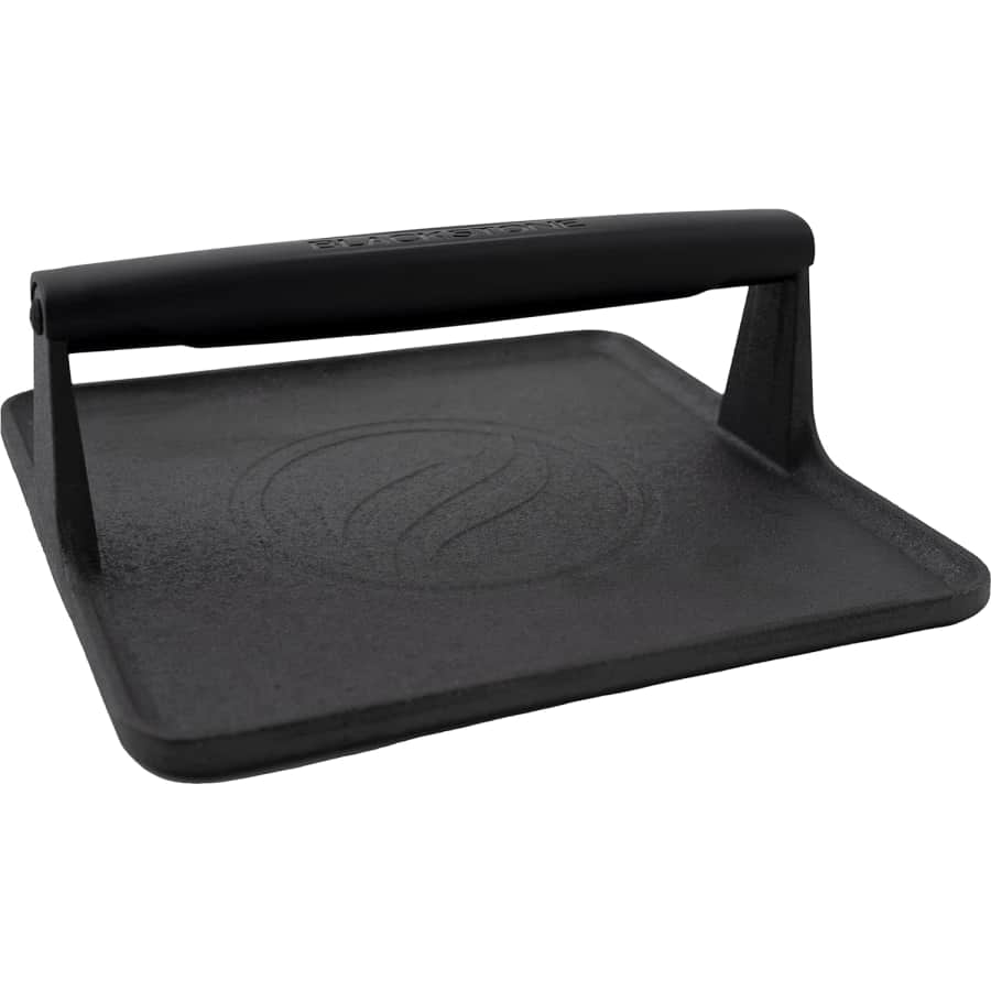 Blackstone Pre-Seasoned Cast Iron Griddle Press for $28 Blackstone Pre-Seasoned Cast Iron Griddle Press for $28