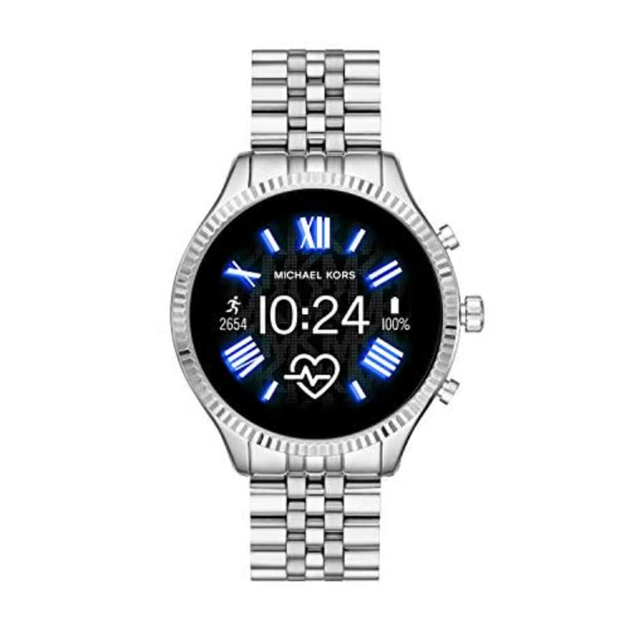 Michael Kors Access Lexington 2 Touchscreen Stainless Steel Smartwatch, Silver Tone-MKT5077 for $344