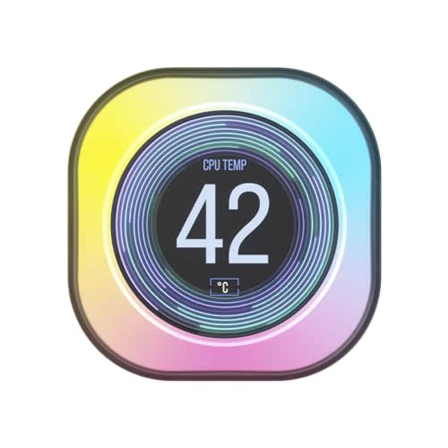 CORSAIR iCUE Link AIO LCD Screen Module - 2.1 IPS LCD Screen - 24 Individually Addressable RGB LEDs for $72 CORSAIR iCUE Link AIO LCD Screen Module - 2.1 IPS LCD Screen - 24 Individually Addressable RGB LEDs for $72