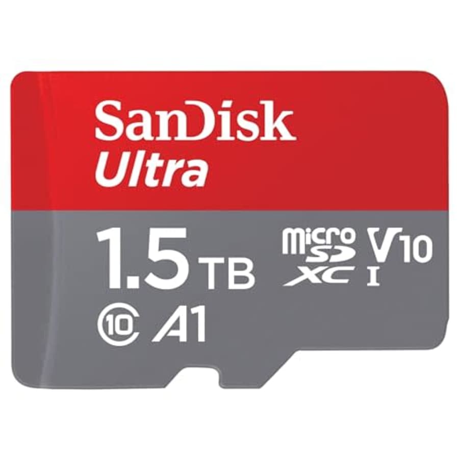 SanDisk 1.5TB Ultra microSDXC UHS-I Memory Card w/ Adapter for $84 SanDisk 1.5TB Ultra microSDXC UHS-I Memory Card w/ Adapter for $84