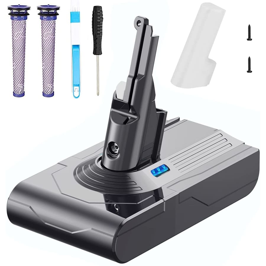 Homesuit 21.6V 5,000mAh Replacement Battery for Dyson Vacuums for $32 Homesuit 21.6V 5,000mAh Replacement Battery for Dyson Vacuums for $32