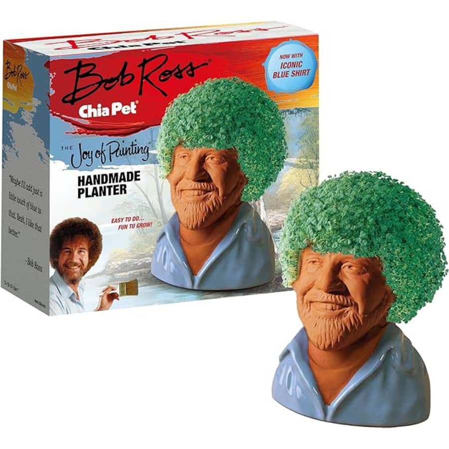 Chia Pet Bob Ross for $15