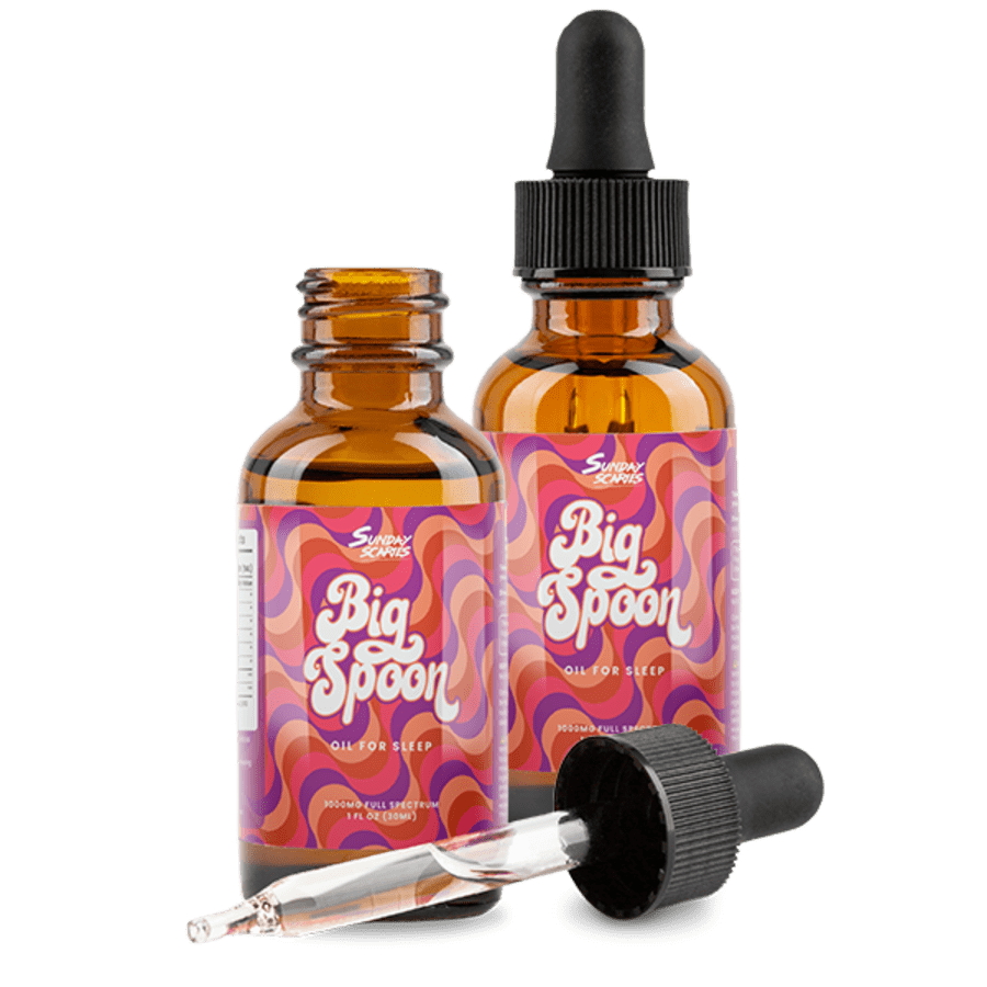 Sunday Scaries Big Spoon THC Sleep Oil: 2 for $39