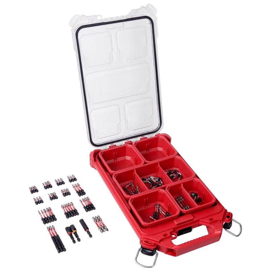 Milwaukee 100-Piece Impact-Duty Alloy Steel Driver Bit Set for $50
