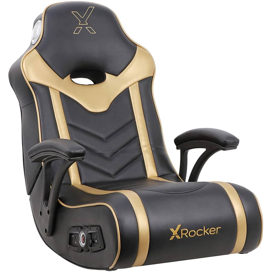 X Rocker 24K Bluetooth Floor Rocker Gaming Chair for $158