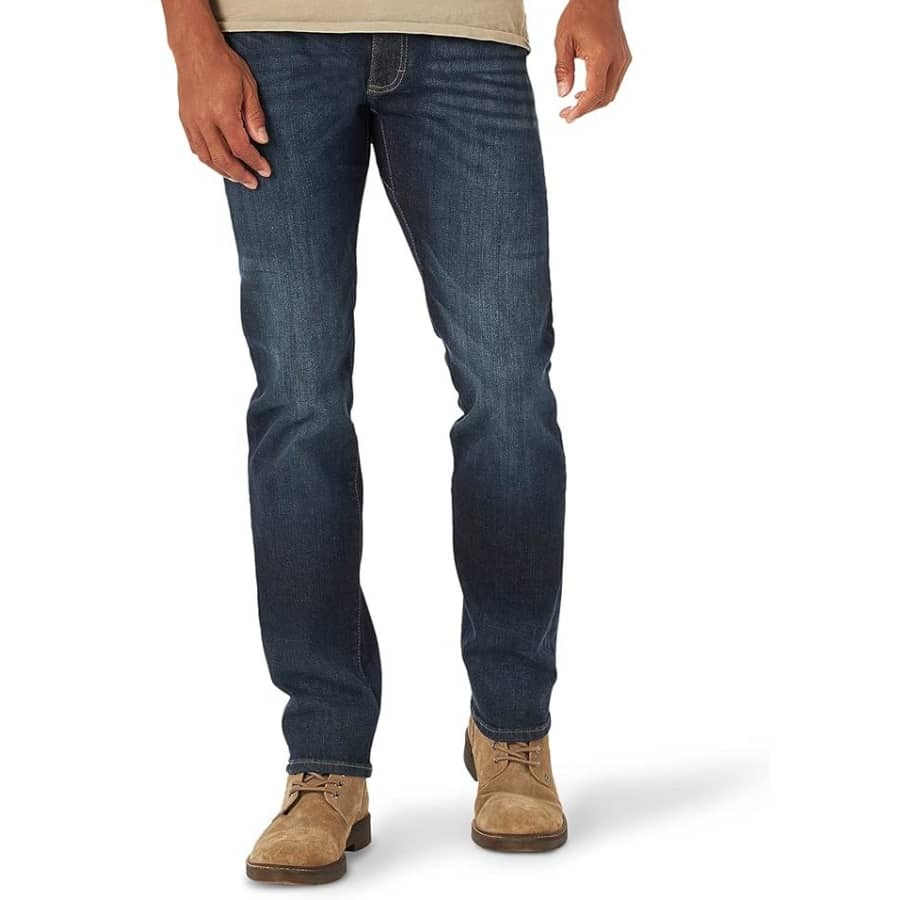 Lee Jeans Men's Extreme Motion Slim Straight Jean for $18 Lee Jeans Men's Extreme Motion Slim Straight Jean for $18