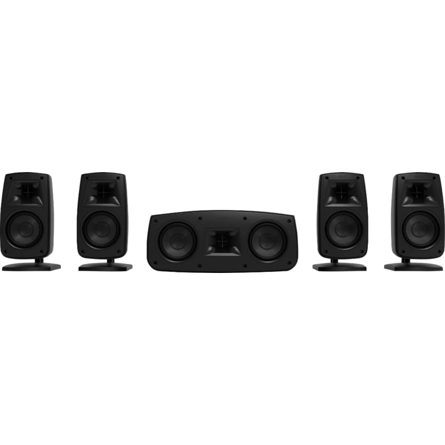 Klipsch Home Theater Surround Sound Speaker Set for $200 Klipsch Home Theater Surround Sound Speaker Set for $200