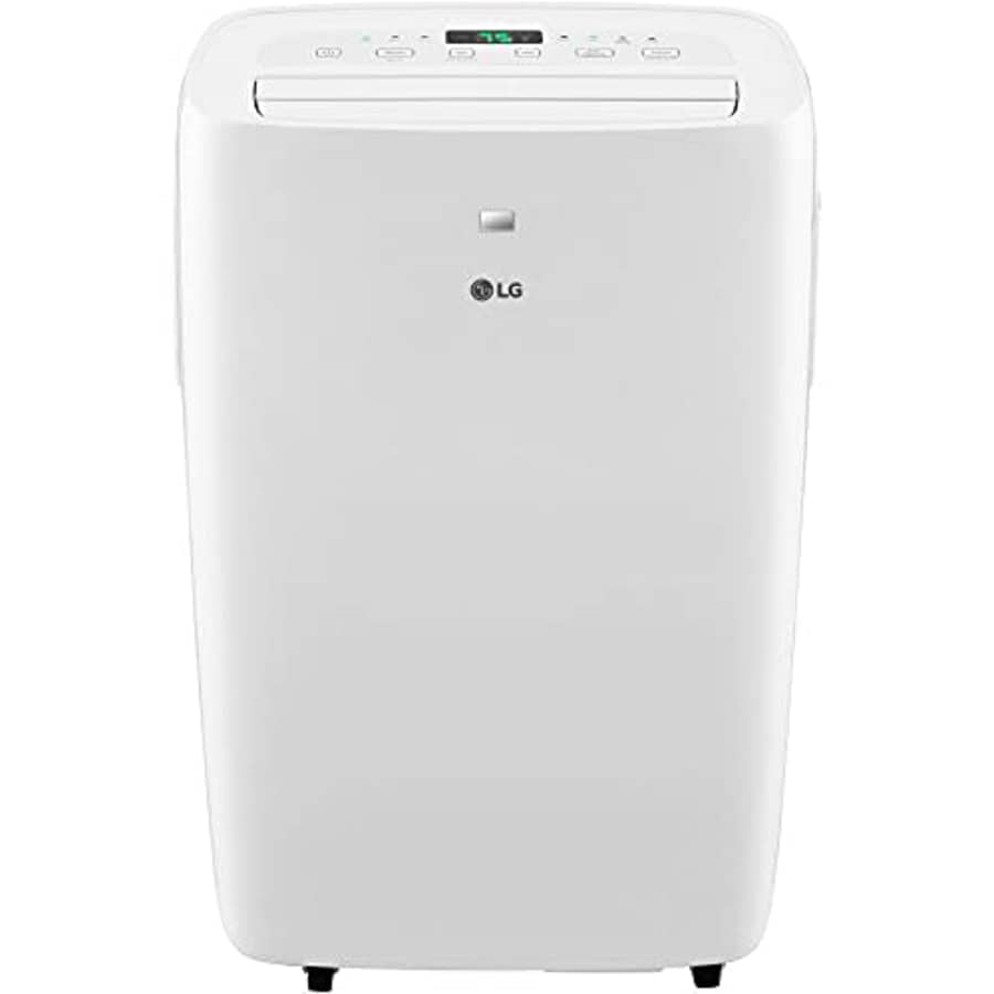 LG 6,000 BTU (DOE) / 8,000 BTU (ASHRAE) Portable Air Conditioner, Cools 250 Sq.Ft. (10' x 25' room for $308 LG 6,000 BTU (DOE) / 8,000 BTU (ASHRAE) Portable Air Conditioner, Cools 250 Sq.Ft. (10' x 25' room for $308