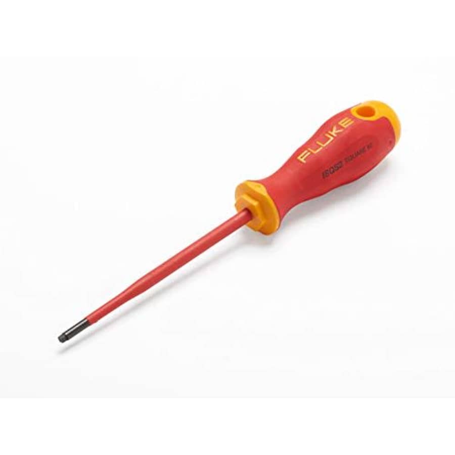 Fluke Insulated Squared Screwdriver #2, 5", 1000V for $66 Fluke Insulated Squared Screwdriver #2, 5", 1000V for $66