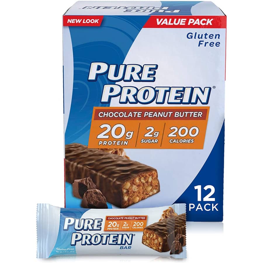 Pure Protein Bars 12-Pack for $23 Pure Protein Bars 12-Pack for $23