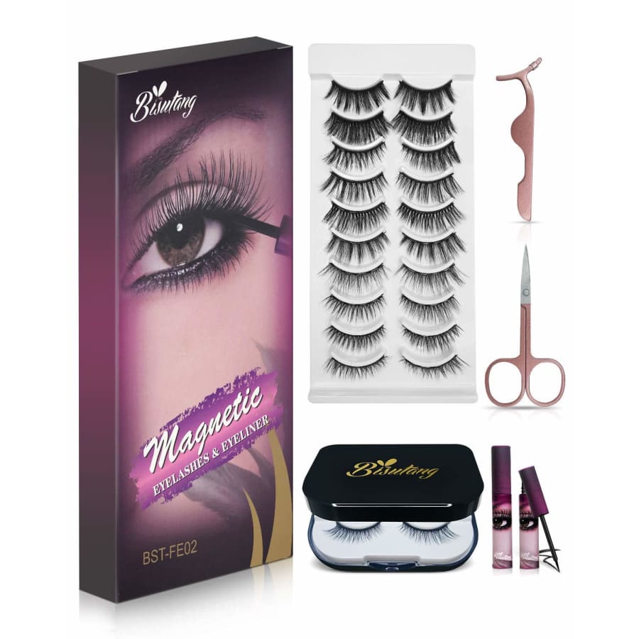 Bisutang Magnetic Eyelash Kit for $14