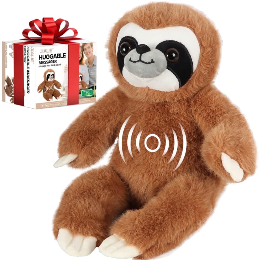 JiaLie Huggable Sloth Massager for $6
