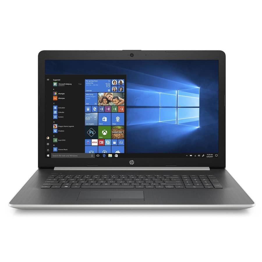 HP Intel Whiskey Lake i5 1.6GHz 17.3" Laptop from $549