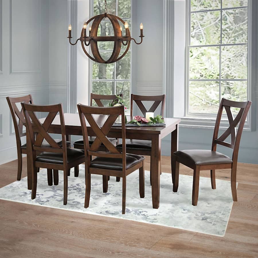 Abbyson Living Edgewater 7-Piece Dining Set for $399 for members Abbyson Living Edgewater 7-Piece Dining Set for $399 for members