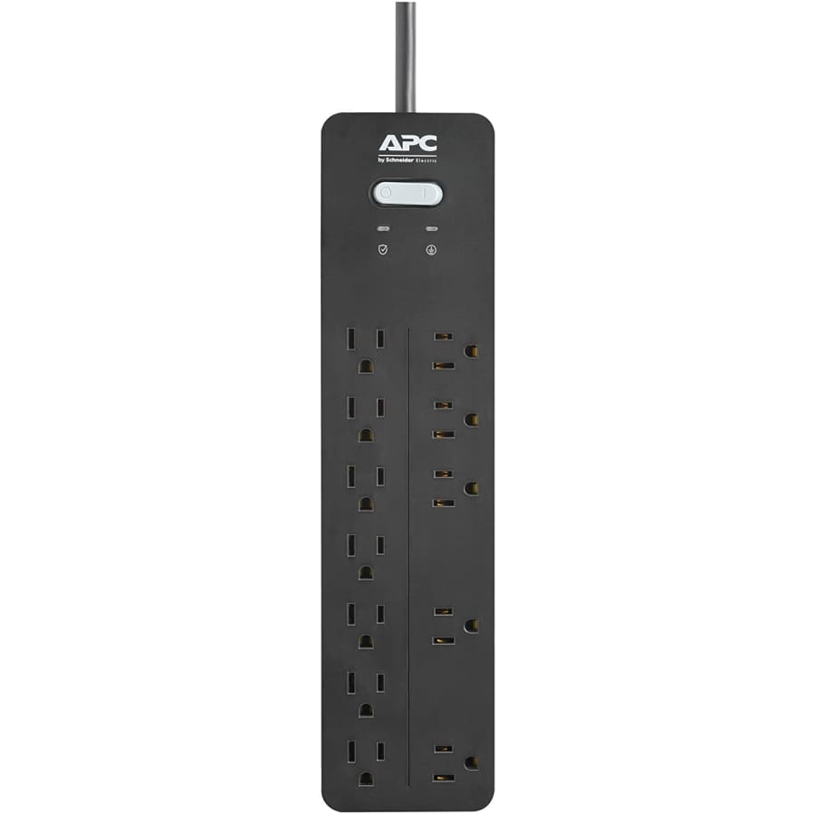 APC 12-Outlet Surge Protector for $36 APC 12-Outlet Surge Protector for $36