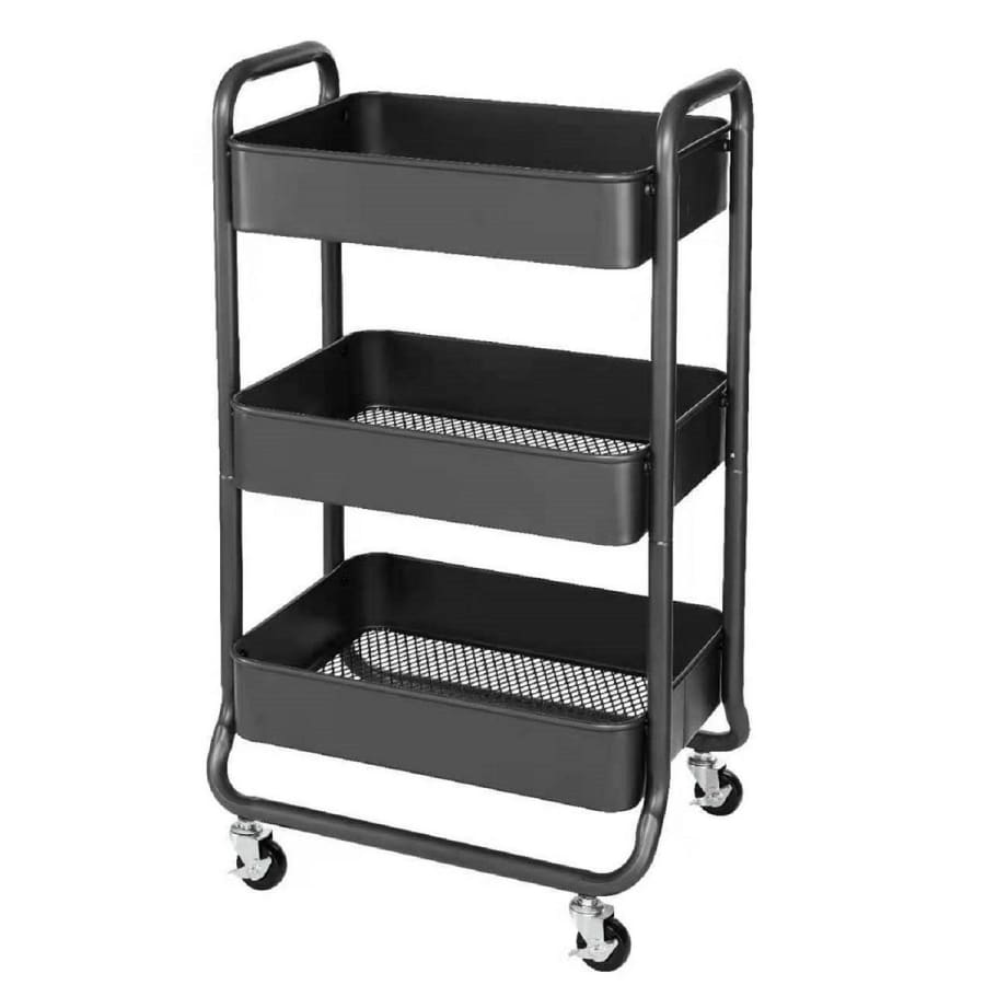 The Big One 3-Shelf Rolling Cart for $38 The Big One 3-Shelf Rolling Cart for $38