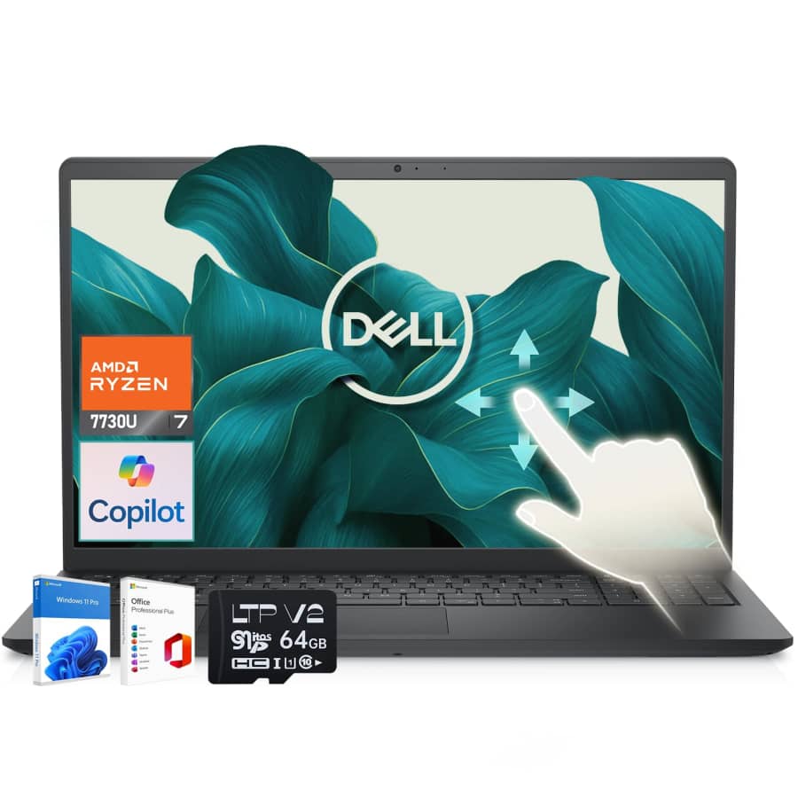 Dell Inspiron 15 Ryzen 7 15.6" Touch Laptop for $750