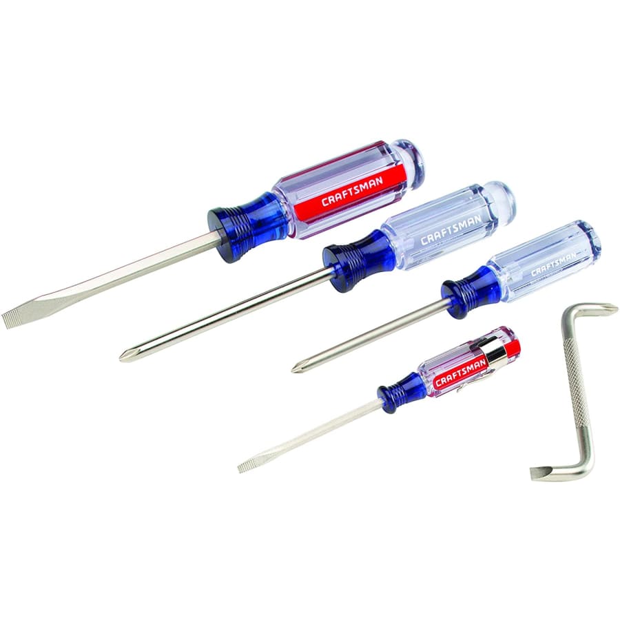 Craftsman 5-Piece Screwdriver Set for $20