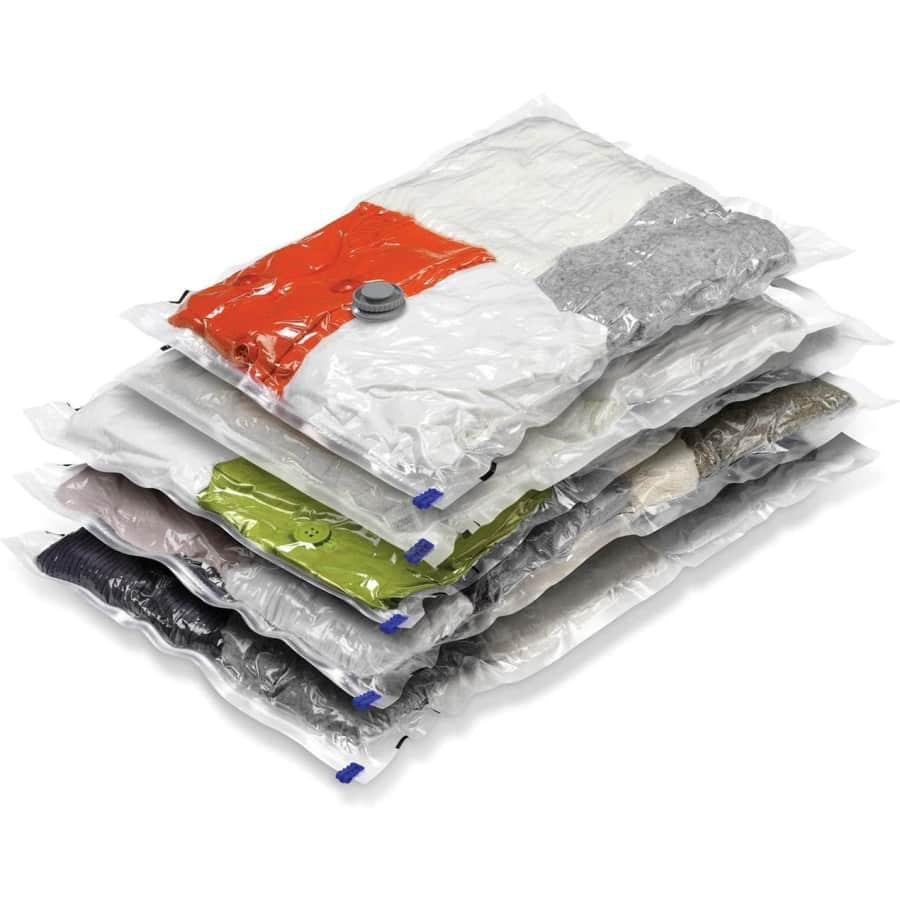 Honey Can Do Vacuum-Seal Storage Bag 5-Pack for $10 Honey Can Do Vacuum-Seal Storage Bag 5-Pack for $10