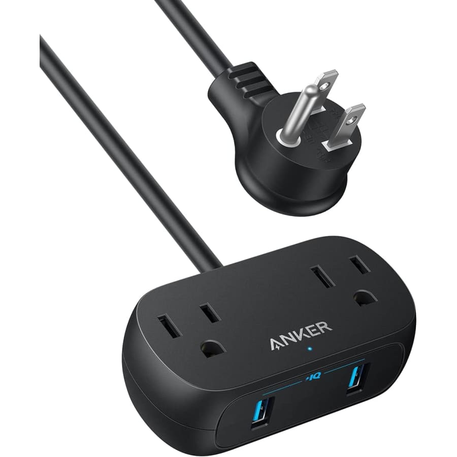 Anker PowerExtend USB 2 Mini Power Strip for $10 Anker PowerExtend USB 2 Mini Power Strip for $10