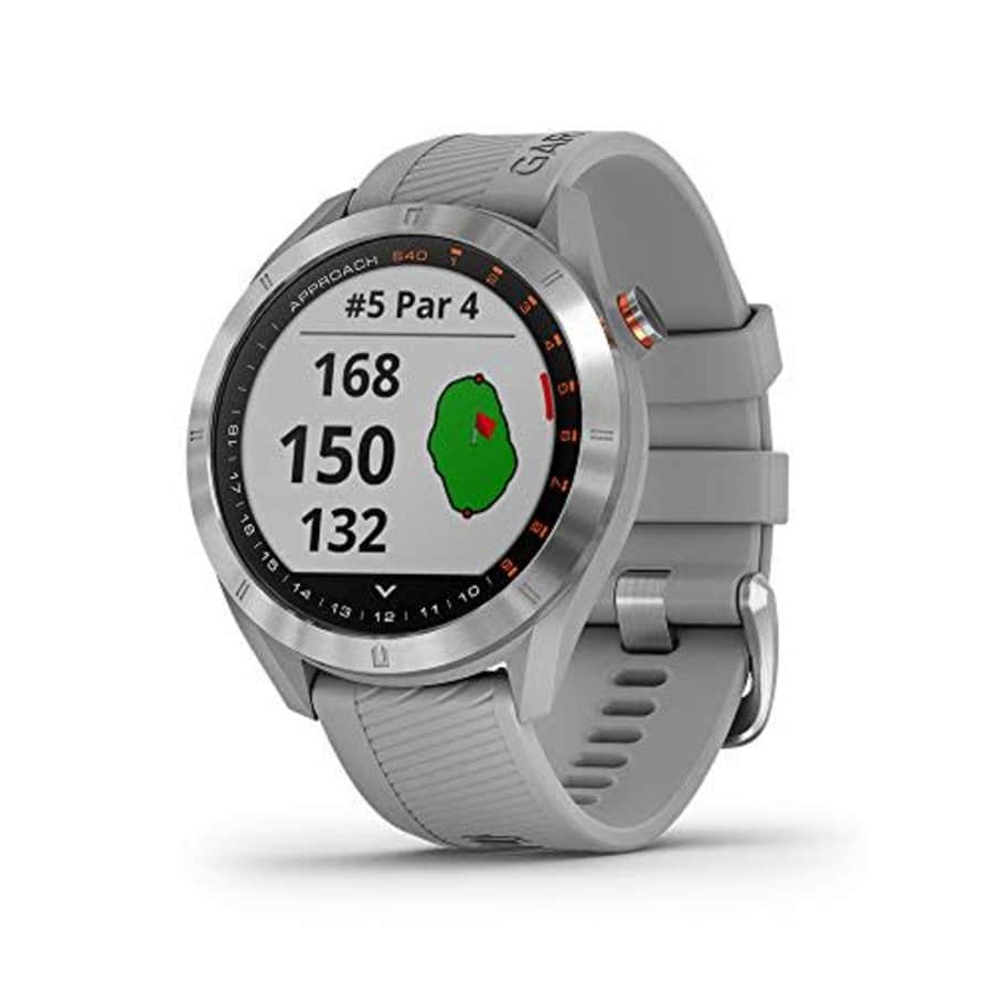 Garmin Approach S40, Stylish GPS Golf Smartwatch, Lightweight With Touchscreen Display, for $225