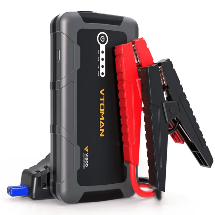 Vtoman 1,500A Portable Jump Starter for $39 Vtoman 1,500A Portable Jump Starter for $39