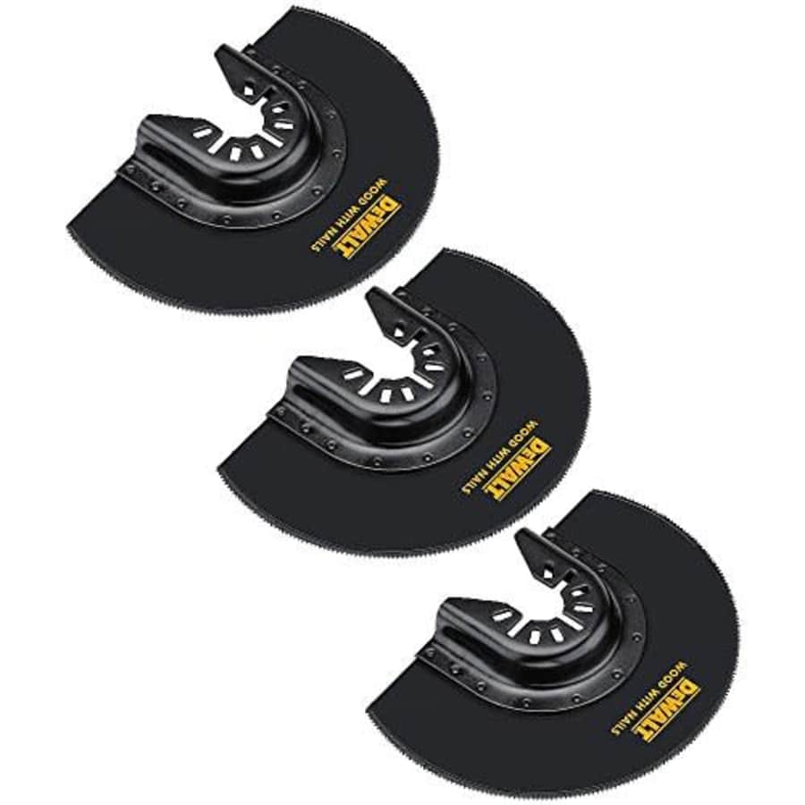 DEWALT Oscillating Tool Blades, Flush Cut, 3-Pack (DWA4212-3) for $21