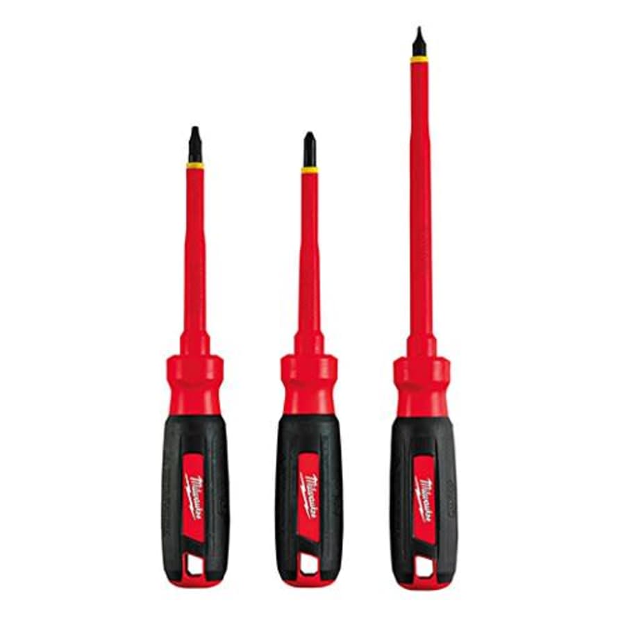 Milwaukee 3-Piece 1000V Insulated Screwdriver Set for $27 Milwaukee 3-Piece 1000V Insulated Screwdriver Set for $27