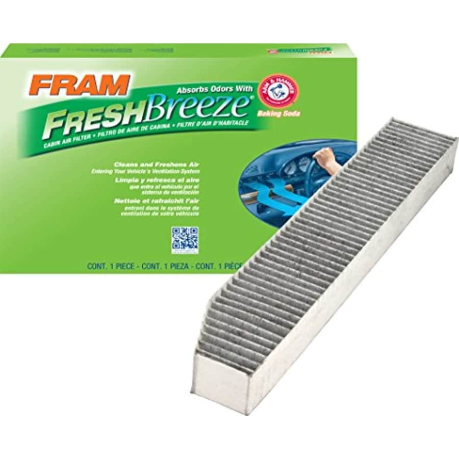 FRAM Fresh Breeze Cabin Air Filter with Arm & Hammer Baking Soda for Select Jeep Vehicles for $27