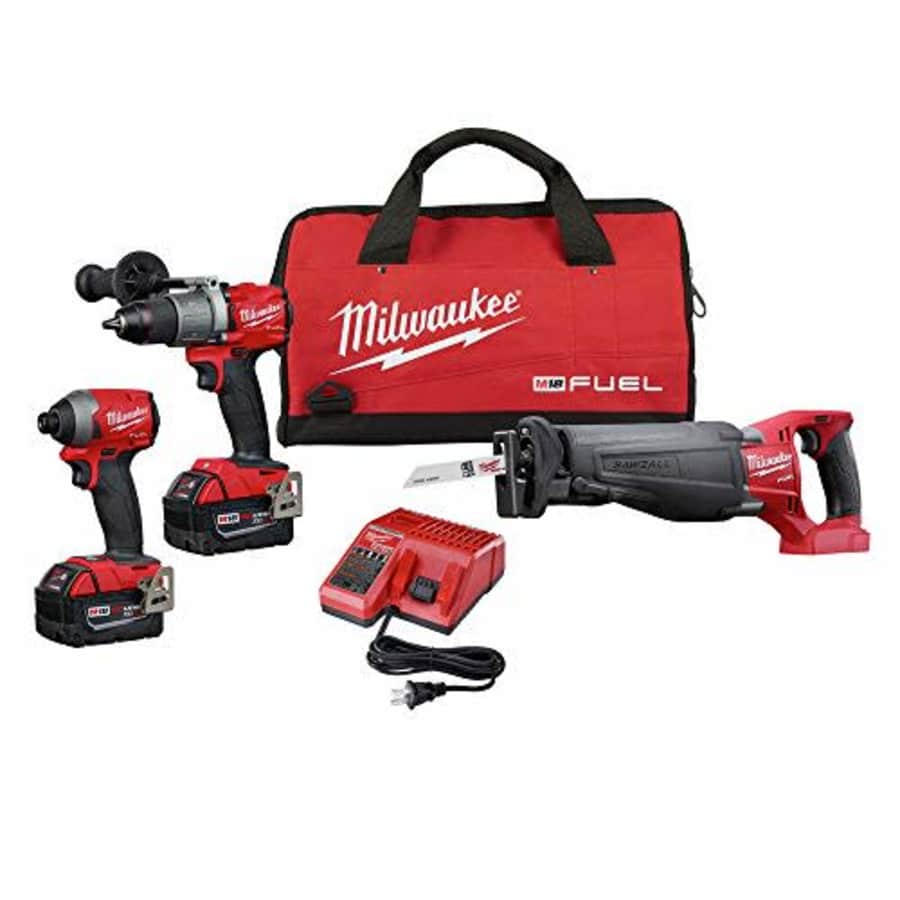 Milwaukee 2997-23 Fuel Combo Kit includes Drill Impact Reciprocating Sawzal for $500