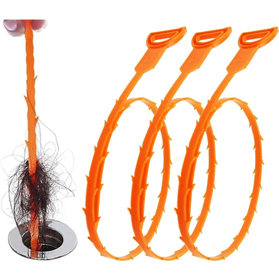 25" Drain Clog Remover 3-Pack: $5