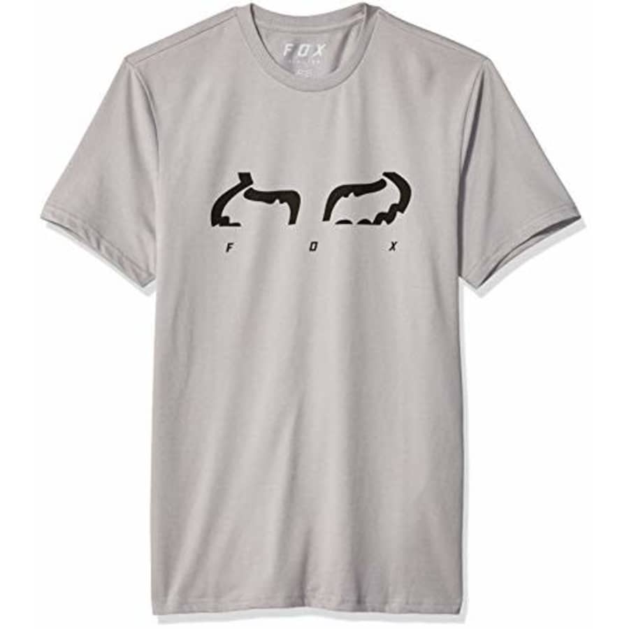 Fox Head Fox Men's STRAP SHORT SLEEVE AIRLINE PREMIUM T-SHIRT, Steel Gray, S for $40