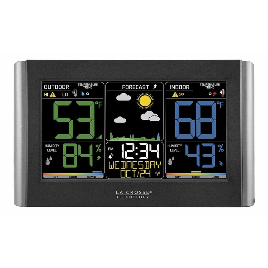 La Crosse Technology Color Wireless Forecast Station for $37 La Crosse Technology Color Wireless Forecast Station for $37