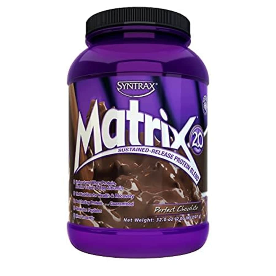 Syntrax Matrix, Native Grass-Fed, Undenatured Whey Protein, Micellar Casein and Egg Albumin with for $26