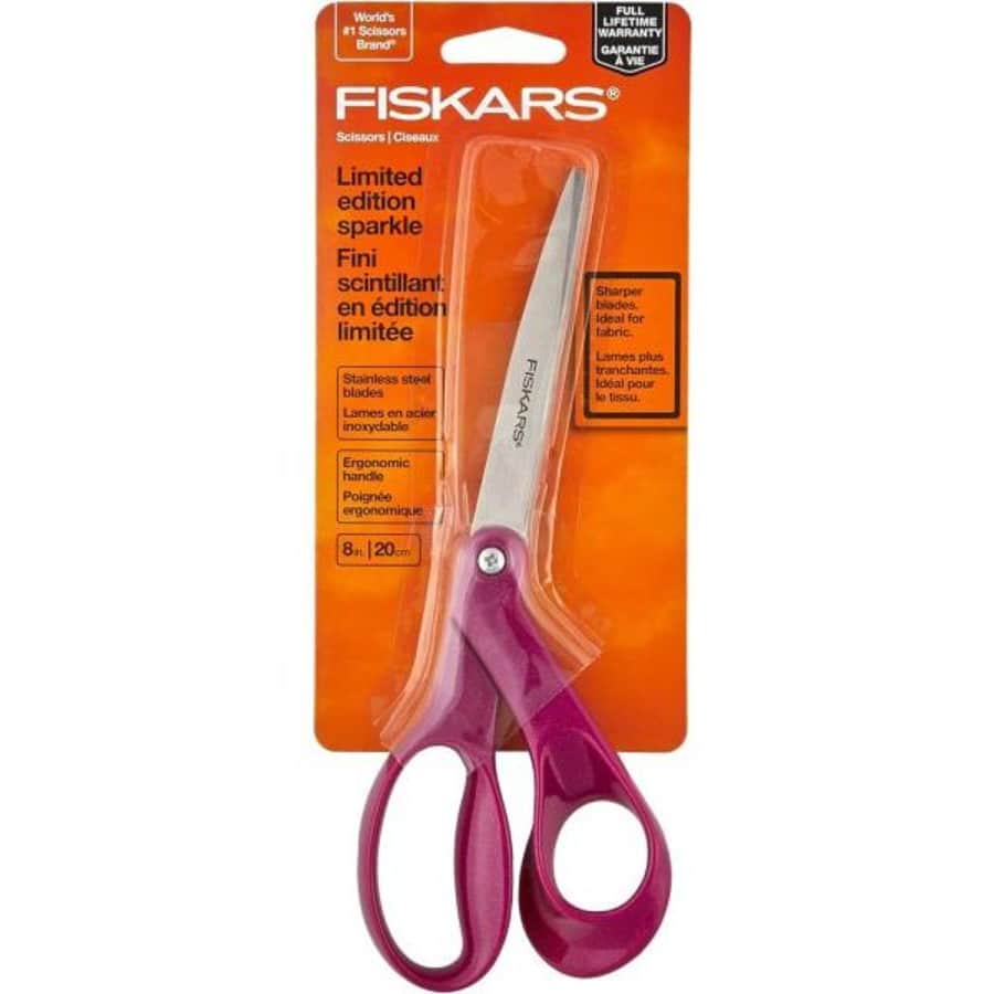 Fiskars 8" Bent Scissors for $5 Fiskars 8" Bent Scissors for $5