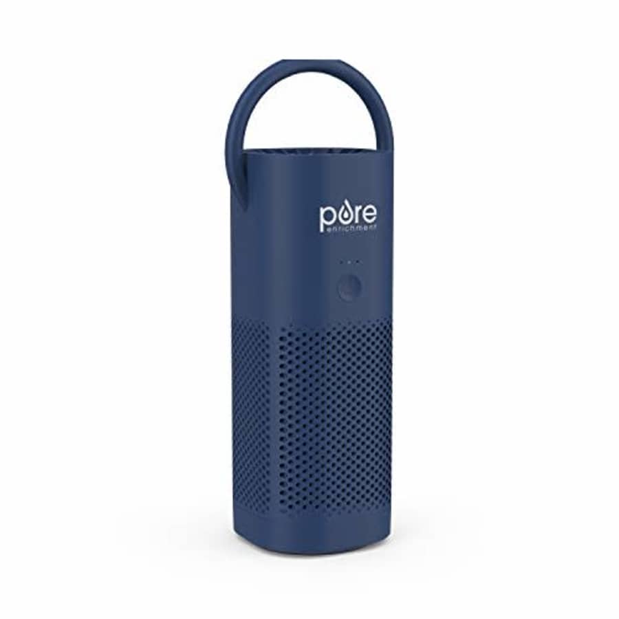 Pure Enrichment PureZone Mini Portable Air Purifier - True HEPA Filter Cleans Air, Helps Alleviate for $40