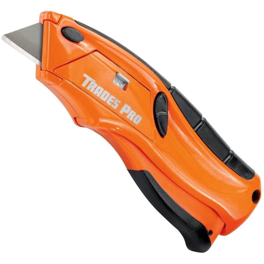 Tradespro Safety Squeeze Knife for $12