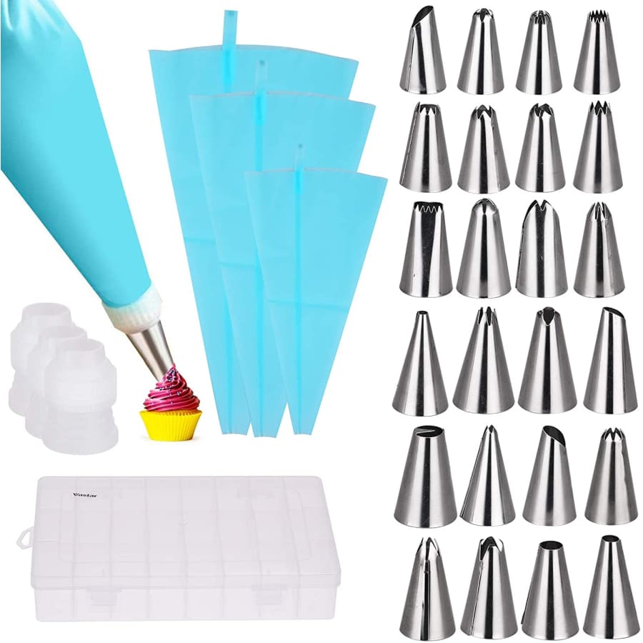 Vastar 30-Piece Cake Decorating Kit for $8 Vastar 30-Piece Cake Decorating Kit for $8