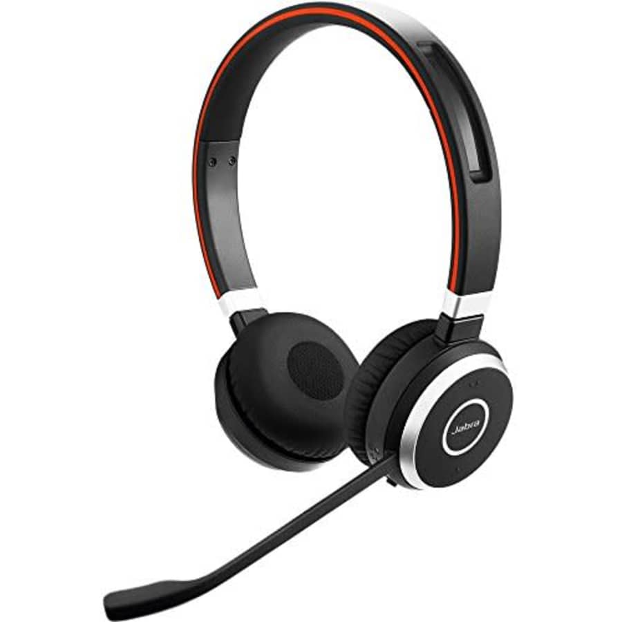 Jabra Evolve 65 UC Stereo Wireless Bluetooth Headset / Music Headphones Includes Link 360 (U.S. for $142 Jabra Evolve 65 UC Stereo Wireless Bluetooth Headset / Music Headphones Includes Link 360 (U.S. for $142