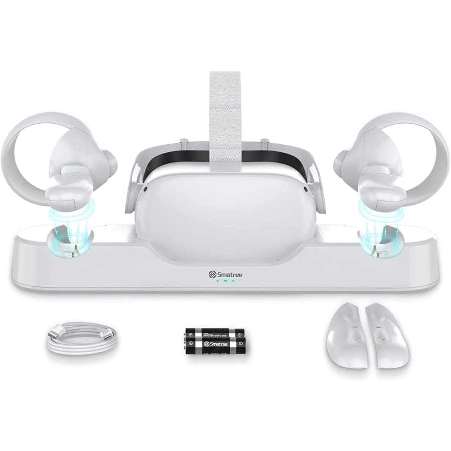 Smatree Charging Dock for Oculus Quest 2 for $60 Smatree Charging Dock for Oculus Quest 2 for $60