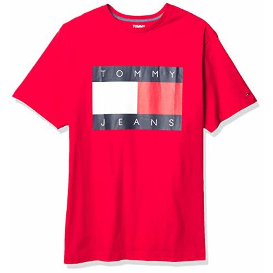 Tommy Hilfiger Big & Tall Men's Big and Tall Short Sleeve T-Shirt, Blush RED, 2XL-BG for $40 Tommy Hilfiger Big & Tall Men's Big and Tall Short Sleeve T-Shirt, Blush RED, 2XL-BG for $40
