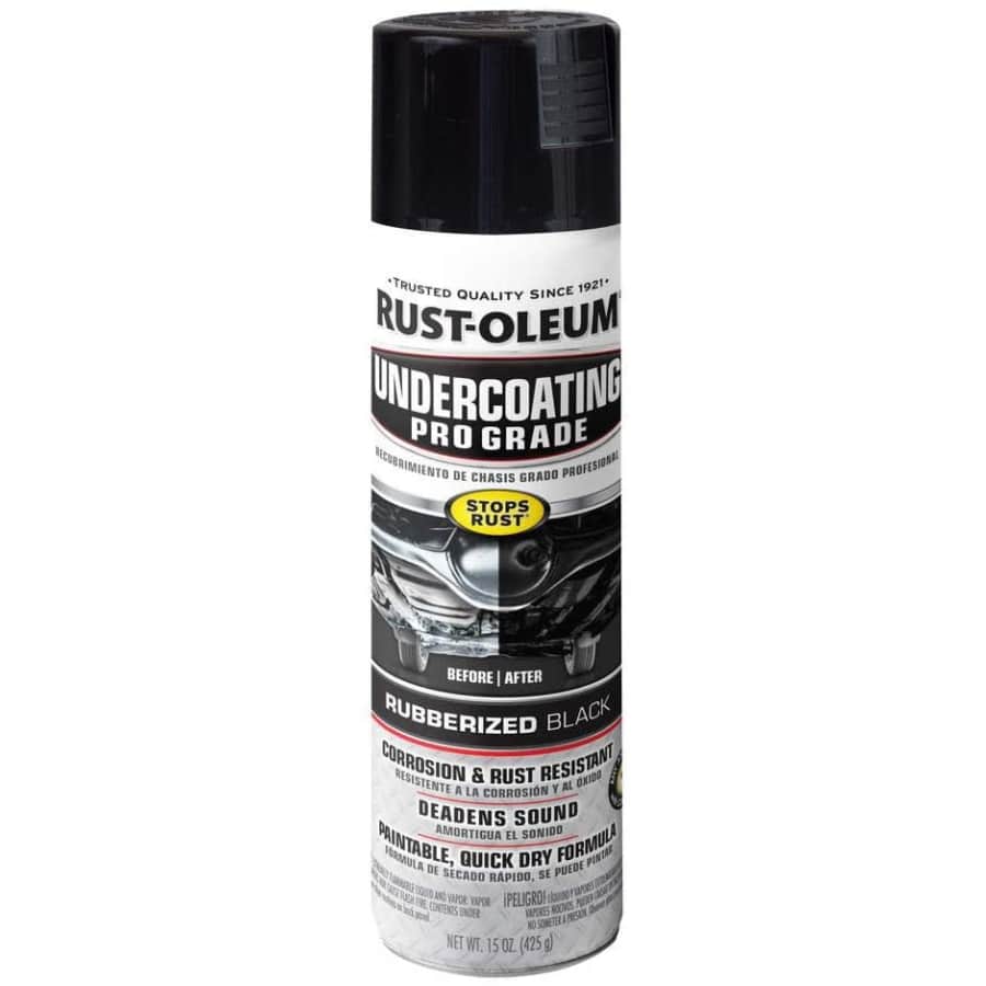 Rust-Oleum Professional Grade Rubberized Undercoating Spray 15-oz. Can for $52